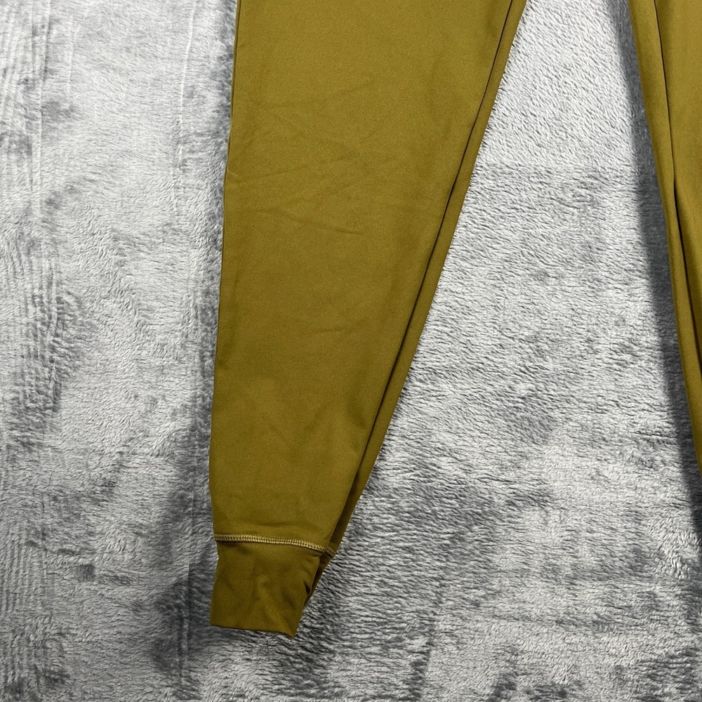 Zyia Active Unwind Jogger Pants Womens Medium Olive Green Mid Rise Drawstring - Picture 5 of 14